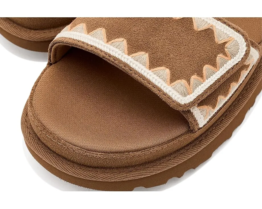 Сандалии UGG Goldenstar Artistitch с вышивкой и регулируемой лямкой