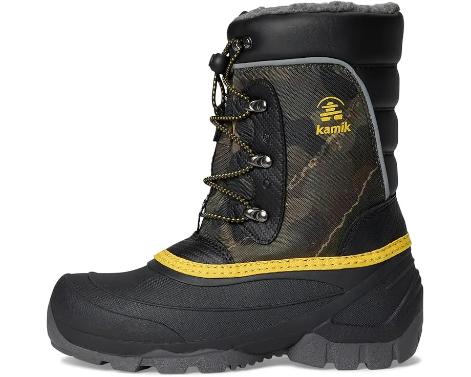Утепленные сапоги Kamik Luke 3 для детей с водонепроницаемым верхом и флисовой подкладкой
