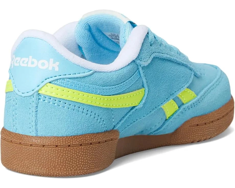 Reebok Club C Revenge детские кроссовки с принтом и верхом из замши