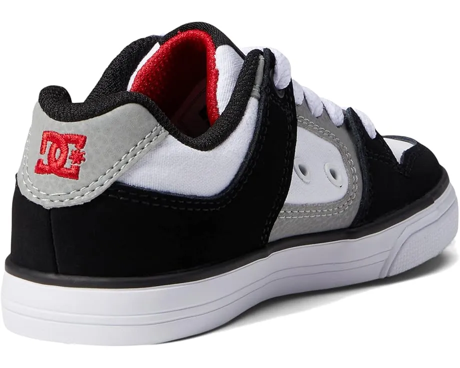 Детские скейт-кроссовки DC Kids Pure с вулканизированной подошвой и липким протектором