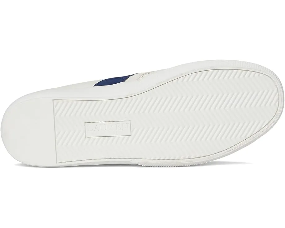 Кроссовки LAUREN Ralph Lauren Braylee двухцветные из кожи и замши