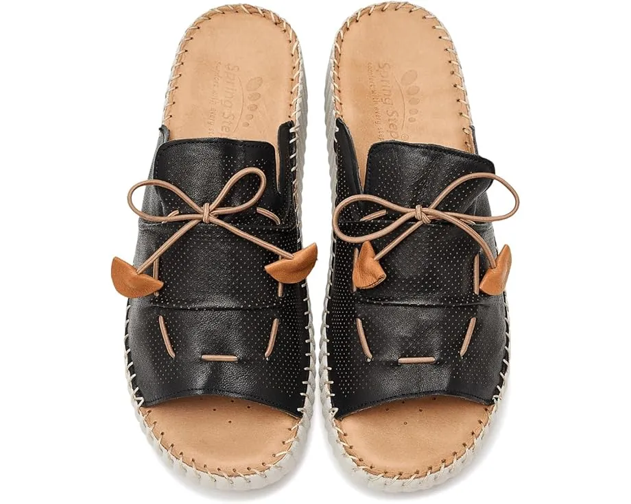 Сандалии Spring Step Nevelle на клине с эластичными шнурками