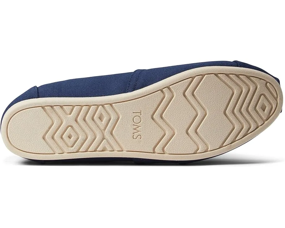 Классические альпаргаты TOMS с текстильным верхом и резиновой подошвой