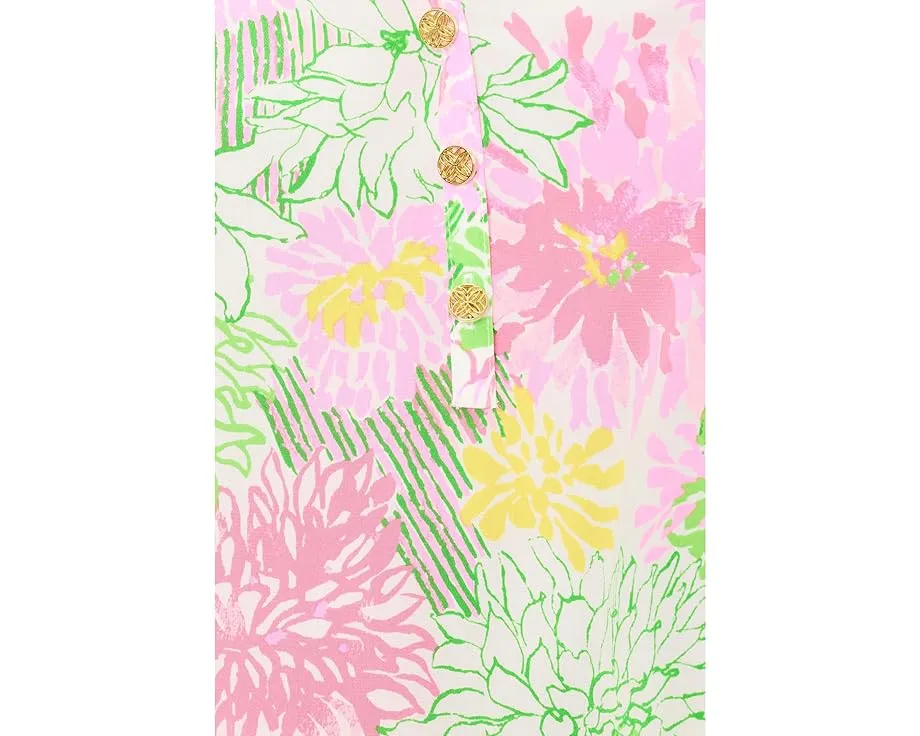 Топ Lilly Pulitzer с коротким рукавом Elsa из шелка