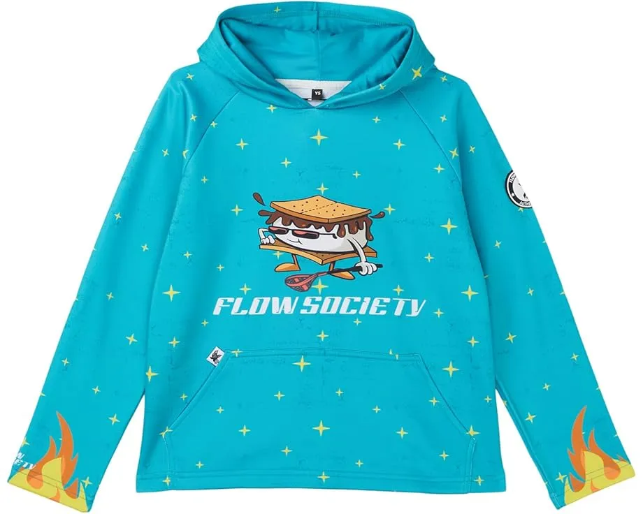FLOW SOCIETY Толстовка с капюшоном S'mores Society с флисовой подкладкой