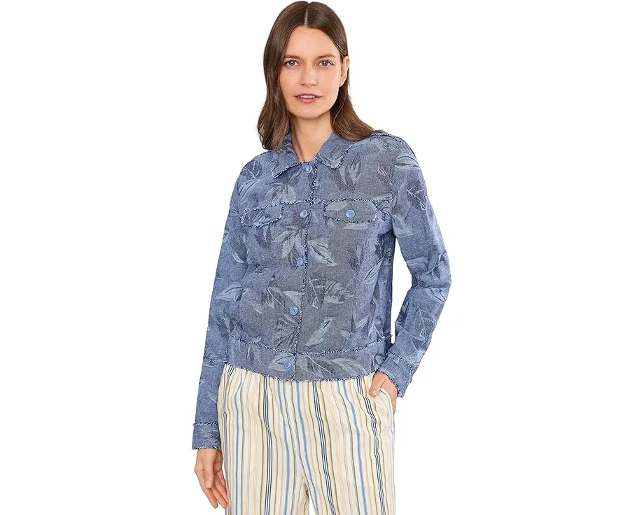 Куртка Two Palms Raw Edge Jacquard из перекрестно-окрашенного жаккарда Tommy Bahama