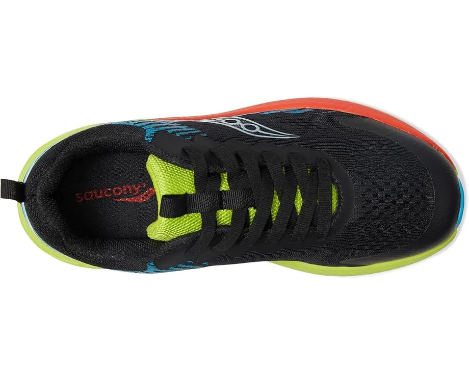 Кроссовки Saucony Kids Hurricane KDZ для детей с кожаным верхом