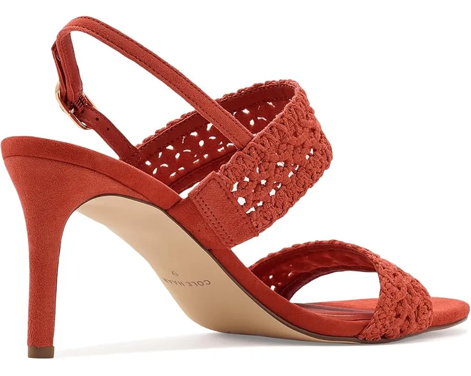 Босоножки Cole Haan Harlan с двумя полосками из ткани и кожи