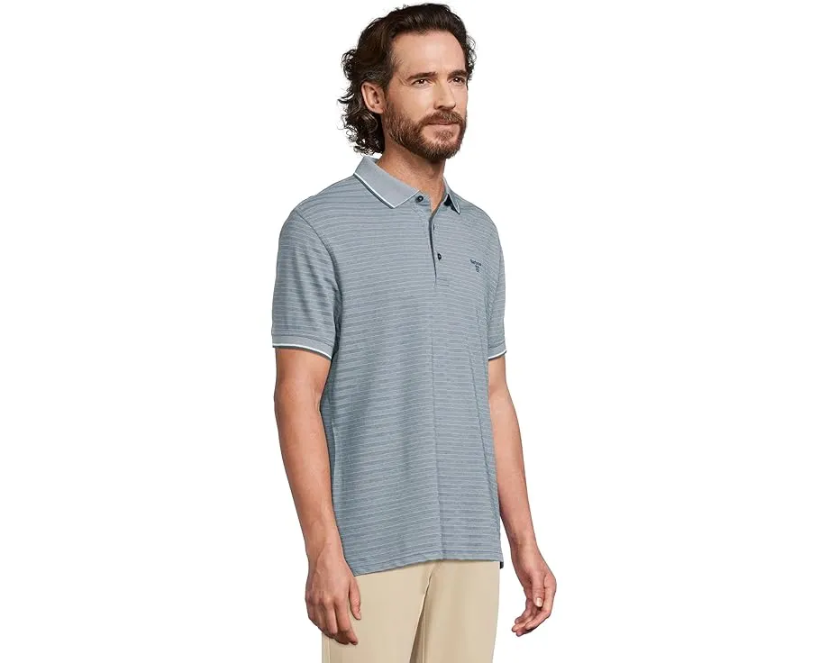 Polo Barbour Taverham Performance с двухтонным переплетением и жаккардовым воротником