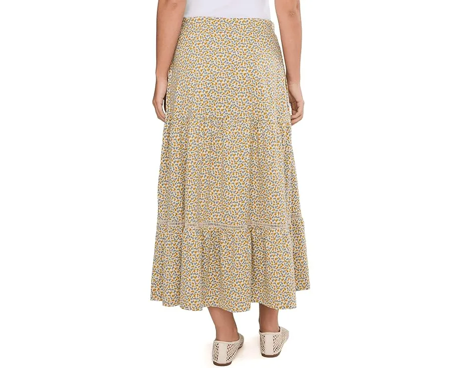 Юбка миди Toad&Co Marigold с ярусами из органического хлопка и TENCEL
