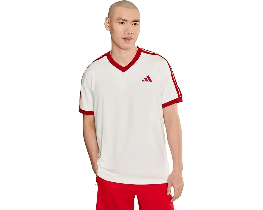 Футболка adidas Heritage Tennis с воротником-поло из переработанного полиэстера