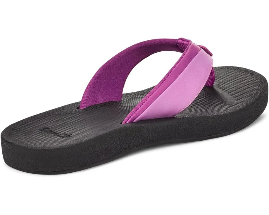 Шлепанцы Sanuk Cosmic Aquarius 2 с быстрым высыханием и волнообразной подметкой