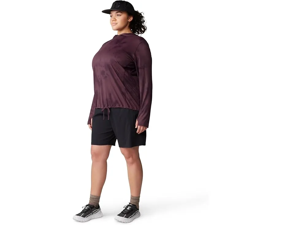 Бермуды Mountain Hardwear Plus Size Dynama с защитой UPF 50 и карманом на бедре