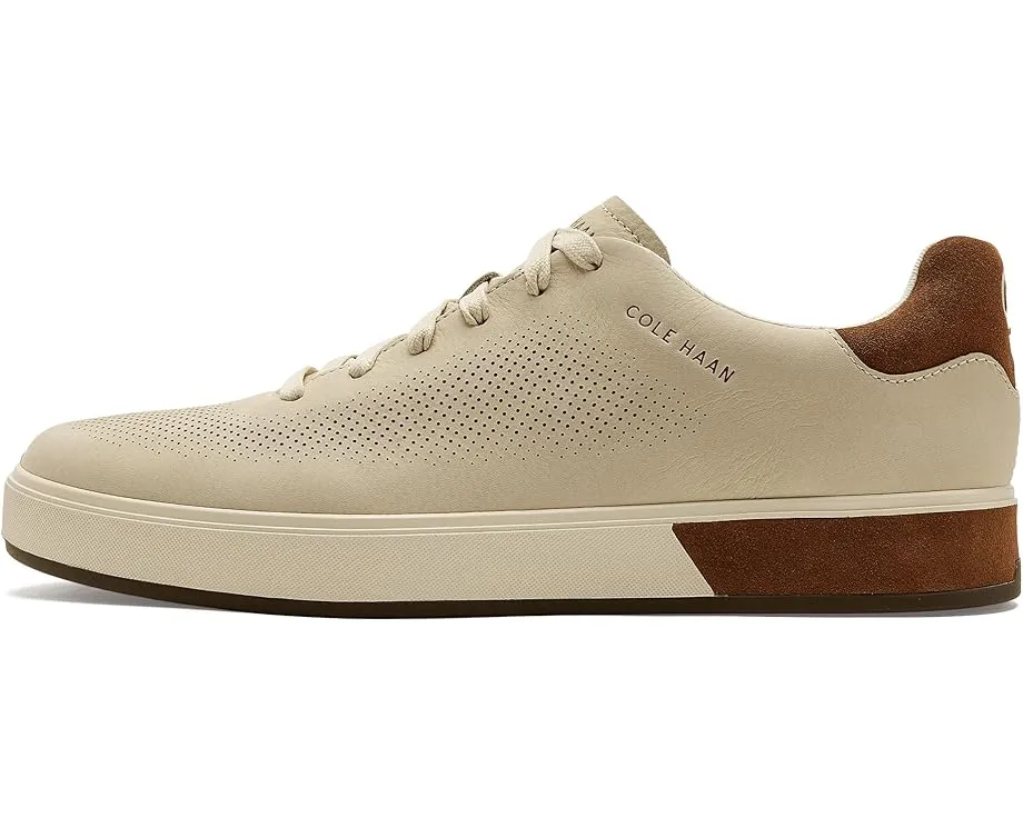 Кожаные кроссовки Cole Haan Grandpro Angleace с круглым носком и резиновой подошвой