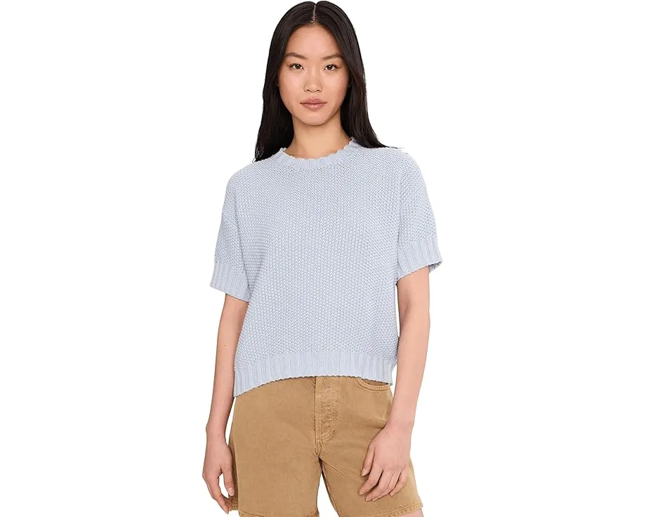 Свитер Splendid Annmarie с короткими рукавами и фактурной вязкой