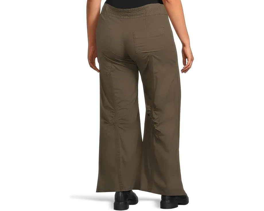 Широкие брюки XCVI Willow с завышенной талией на шнурке и расклешенным низом