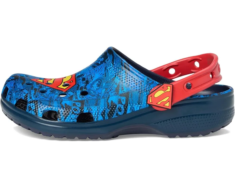 Классические кроксы Crocs Superman для детей