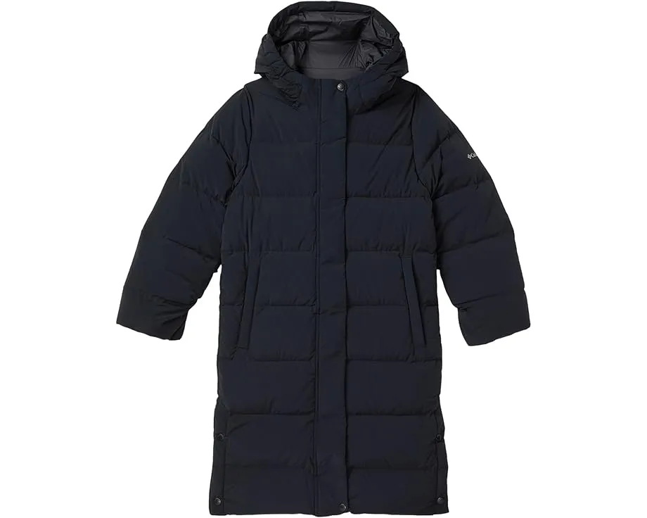 Columbia Kids Длинная пуховая куртка Amaze Puff с капюшоном