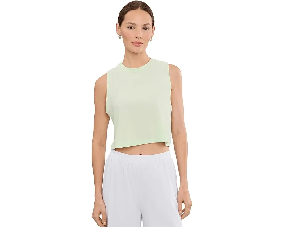 Beyond Yoga Топ Featherweight Minimal Cropped с рубчатой отделкой