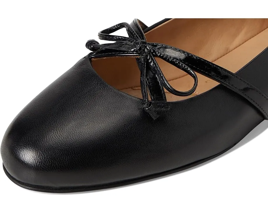 Балетки Trotters Carissa с бантом и мягкой стелькой из натуральной кожи