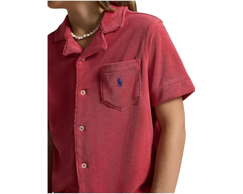 Terry Camp Shirt (big Kid)