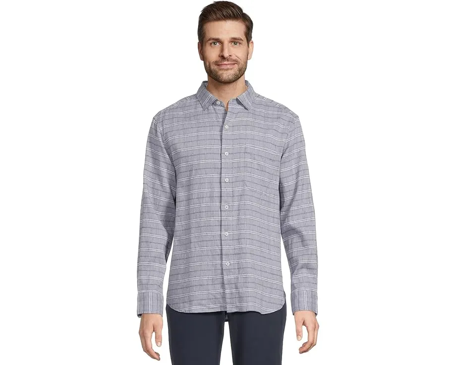 Рубашка Barbados Breeze Playa в клетку из льна с эластаном