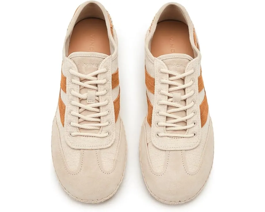 Кроссовки Vince Oasis Espadrille II Lace-Up с льняной отделкой