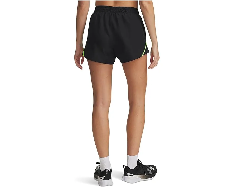 Шорты Under Armour Fly By с вентилируемыми вставками и встроенными трусами