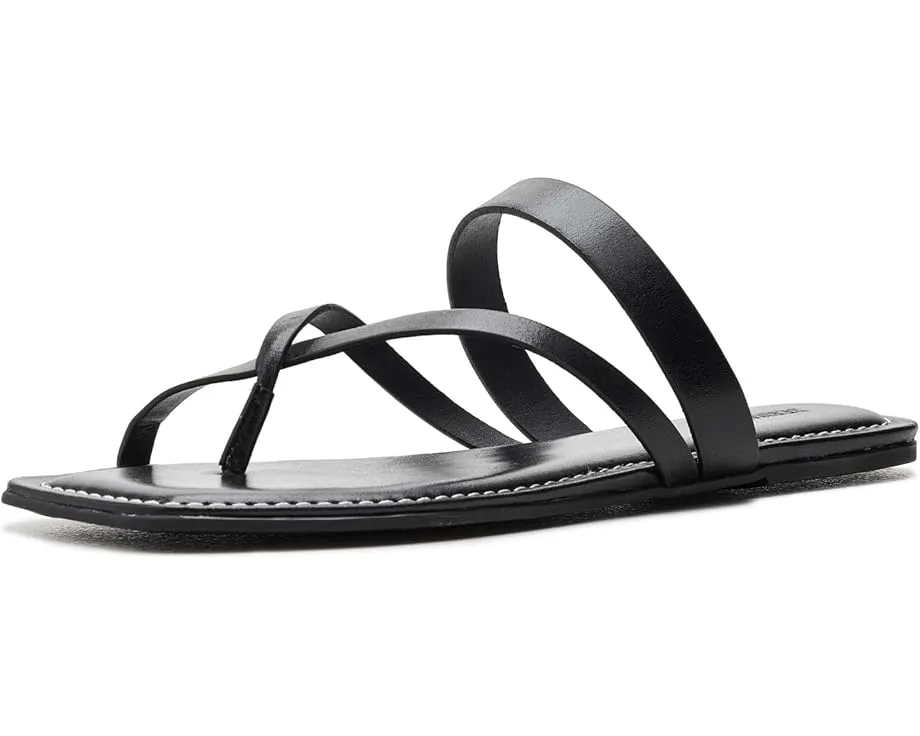 Сандалии Bernardo Ocana с переплетёнными ремешками и квадратным носком