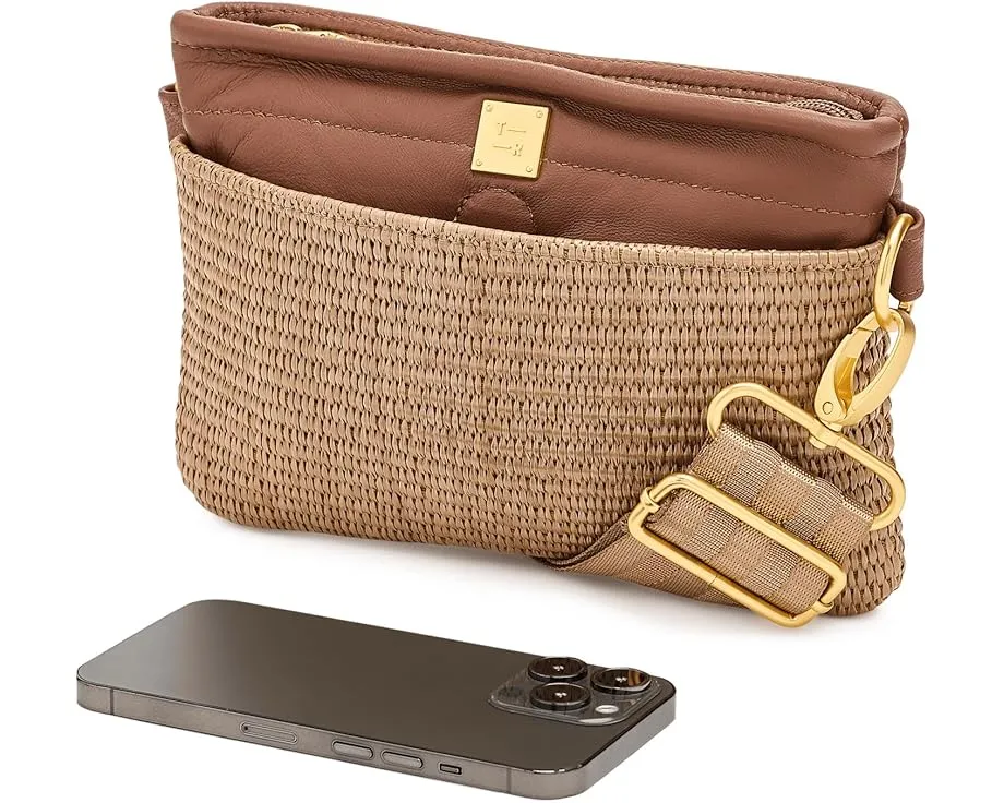Поясная сумка Bum Bag Raffia от THINK ROYLN с двумя съемными ремнями