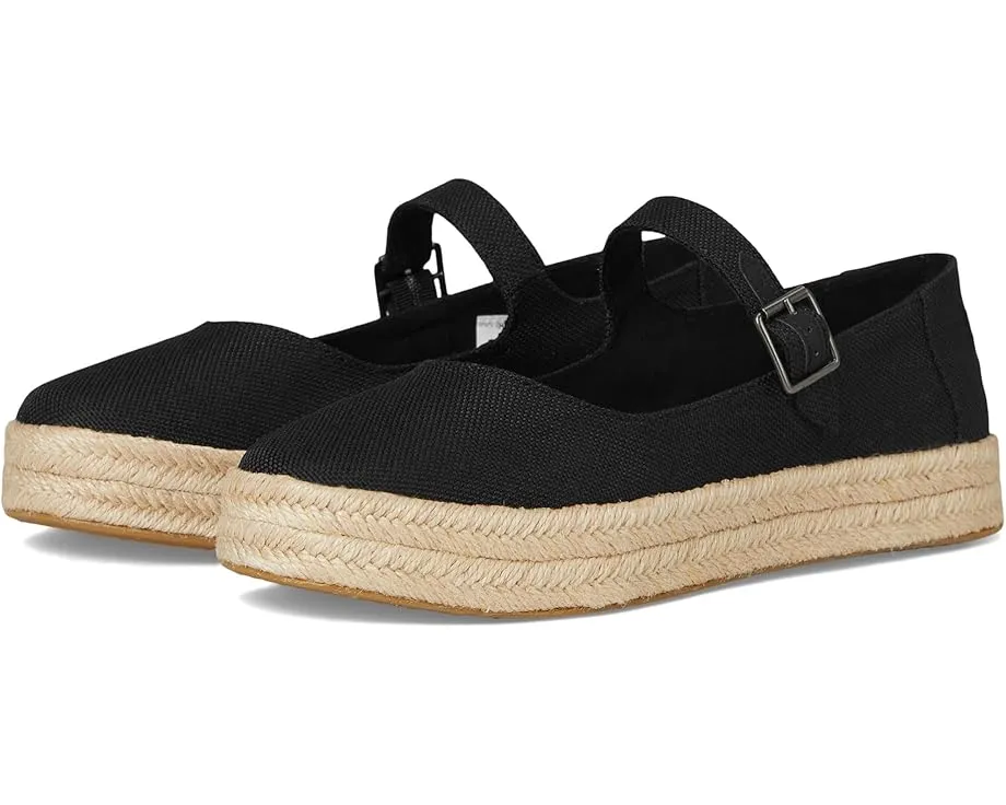 Эспадрильи TOMS Carolina Mary Jane на платформе с ремешком и пряжкой