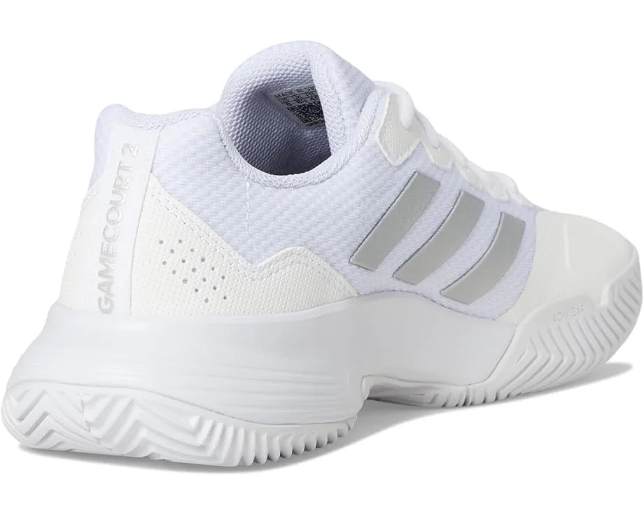Теннисные кроссовки Adidas Game Court 2 с сетчатым верхом и подошвой Adiwear