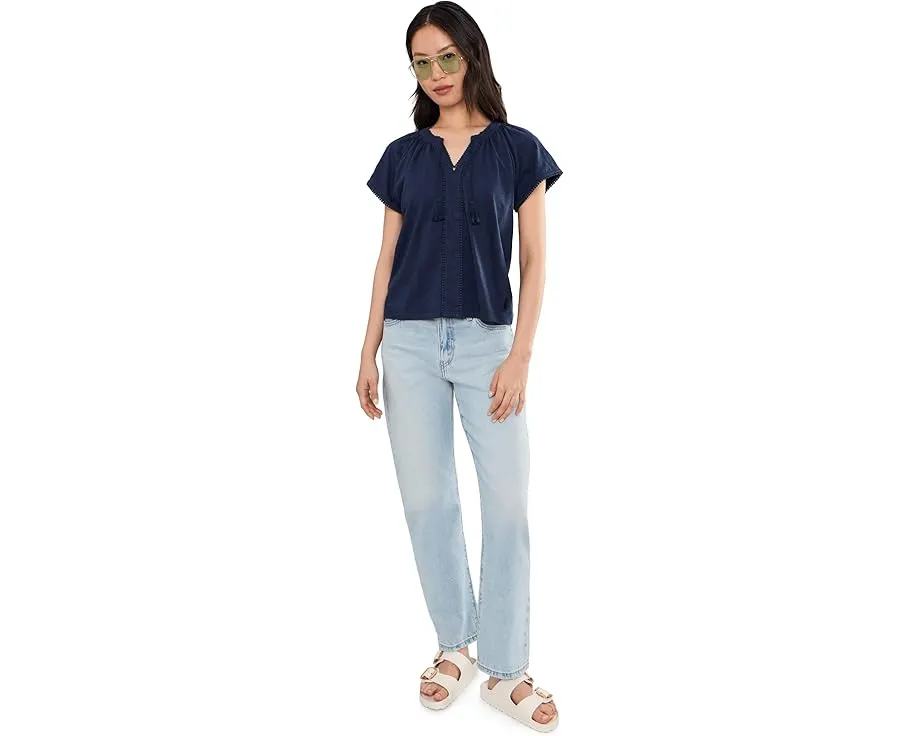 Pom Pom Trim Top
