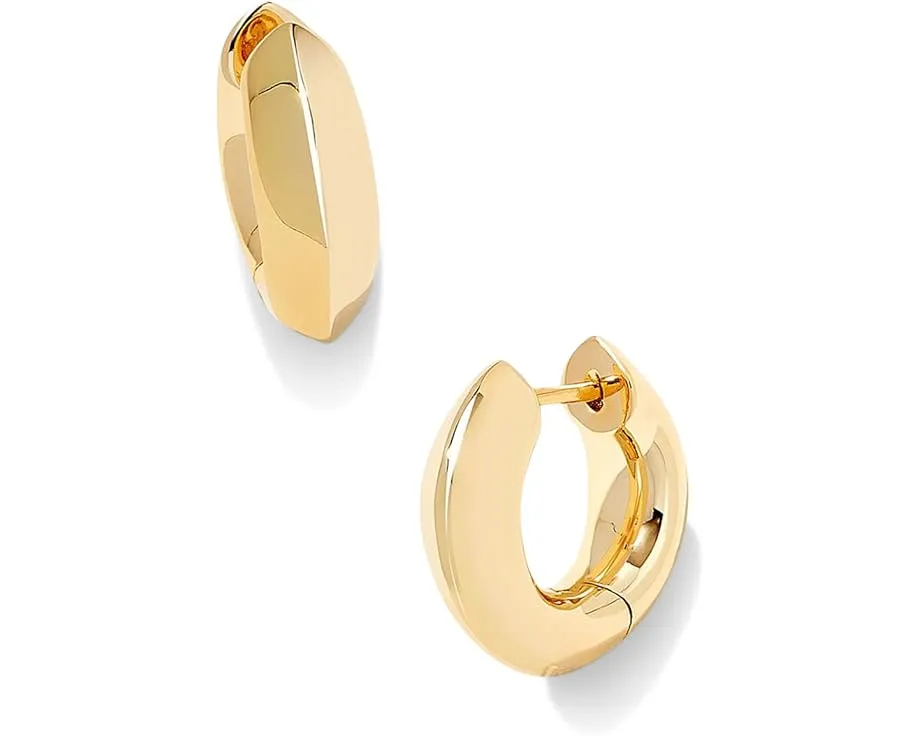 Серьги-гвоздики Kendra Scott Mikki Huggie из латуни