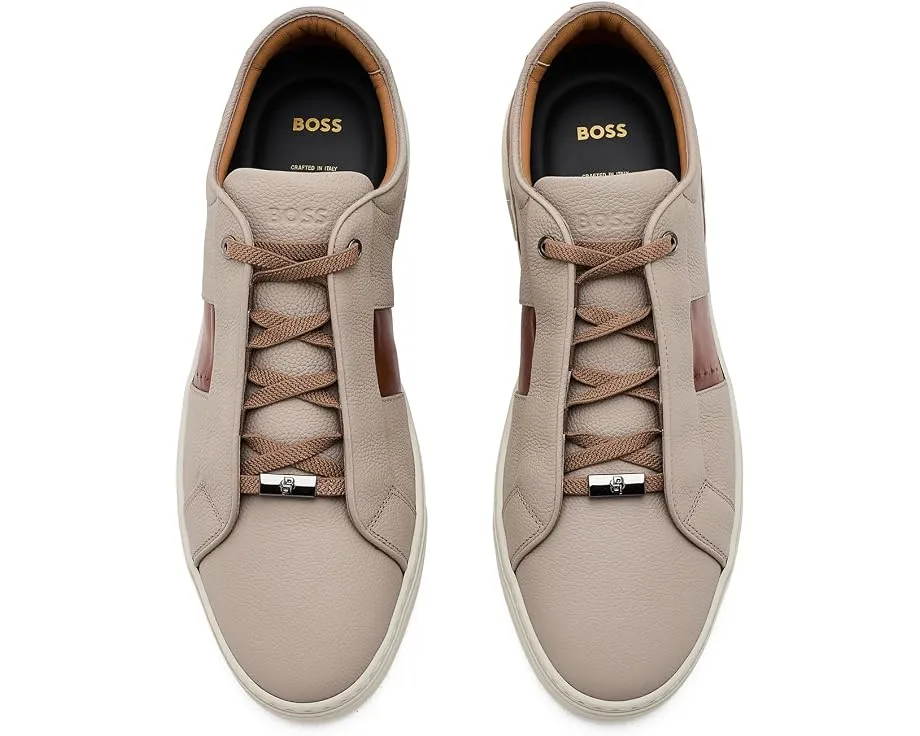 Кроссовки BOSS Gary Two Tone Leather из кожи