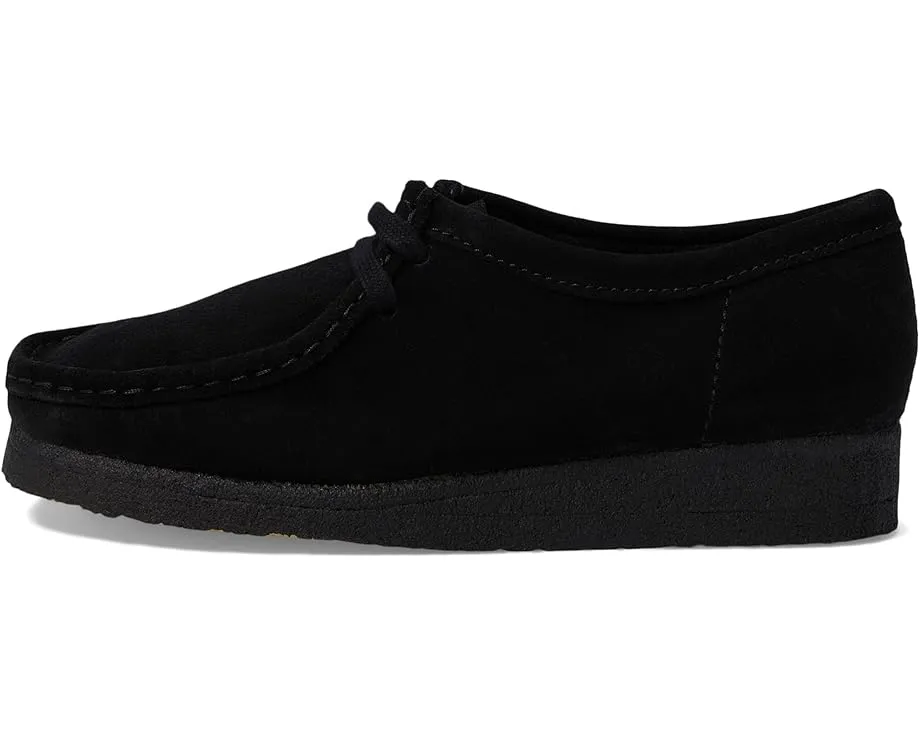 Clarks Wallabee мокасины на шнуровке с подошвой из натурального крепа
