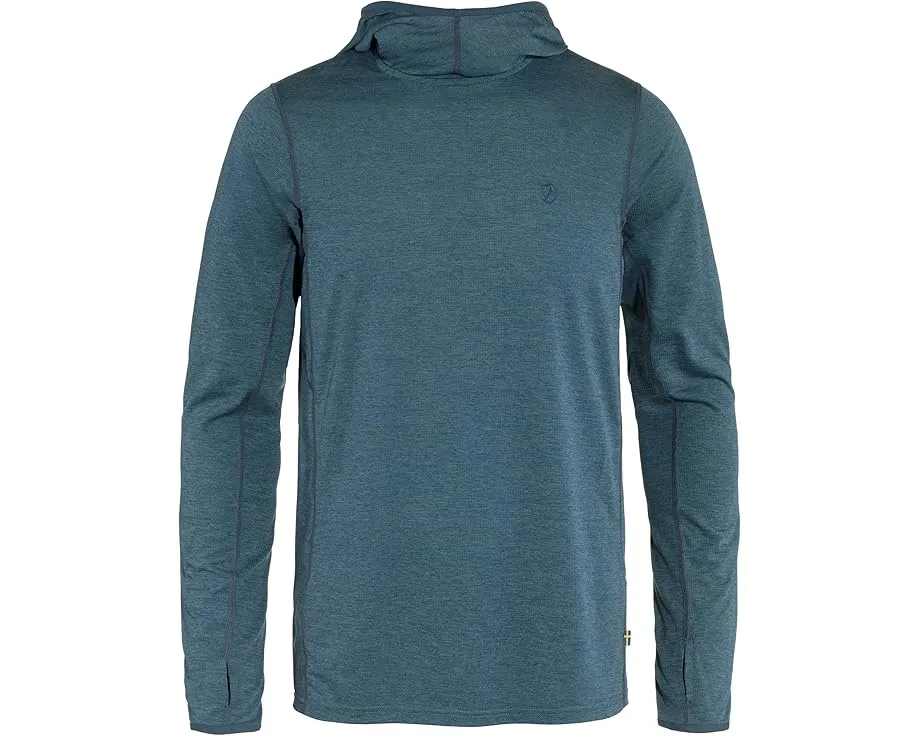 Легкая толстовка с капюшоном Fjällräven Abisko Sun-Hoodie для бега