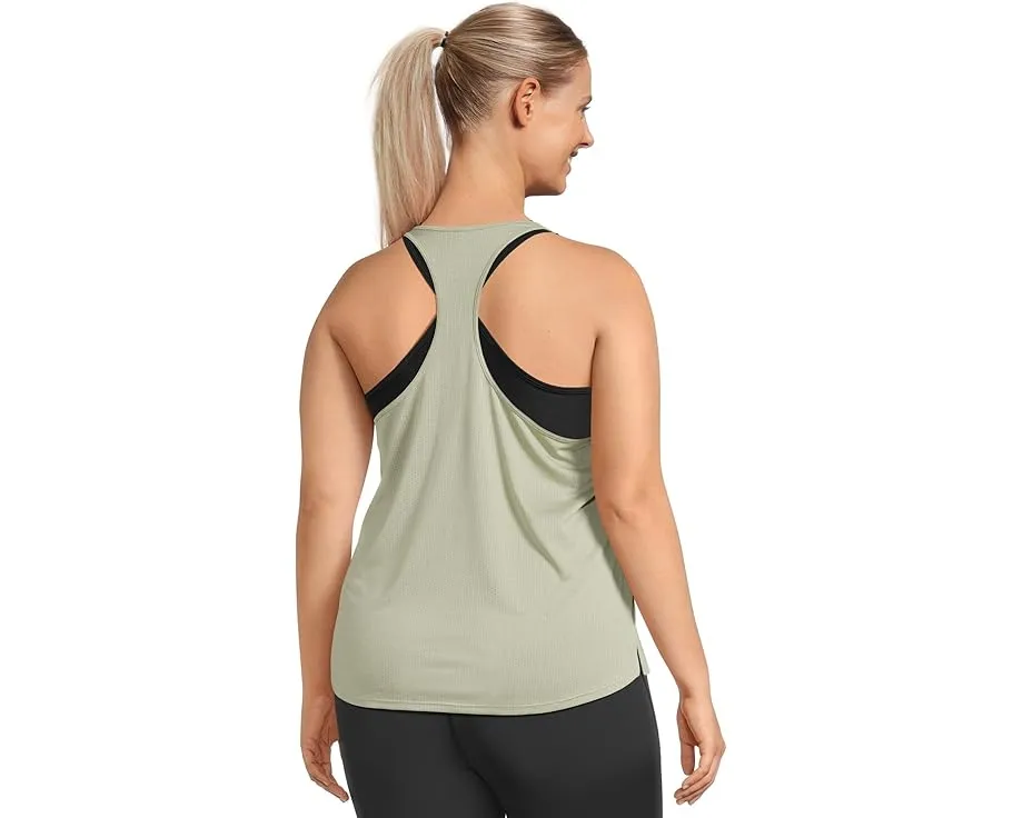 Топ Athletics с технологией быстрого высыхания и светоотражающим логотипом New Balance