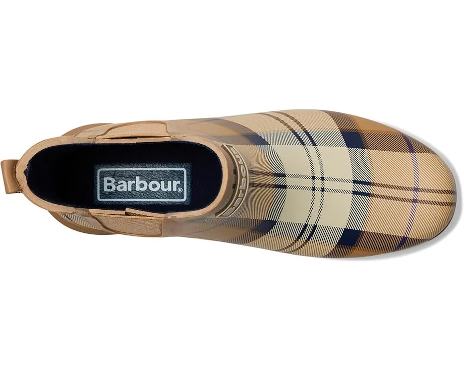 Резиновые сапоги Chelsea Barbour Wilton в клетку на массивном каблуке