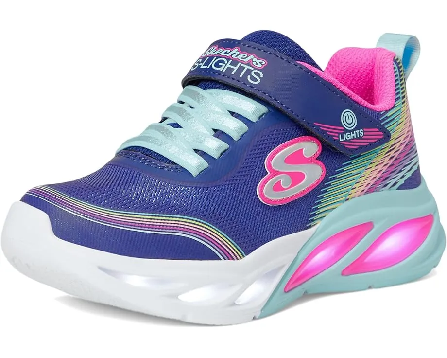 Детские кроссовки SKECHERS KIDS Cosmic Glow с подсветкой и стелькой для комфорта