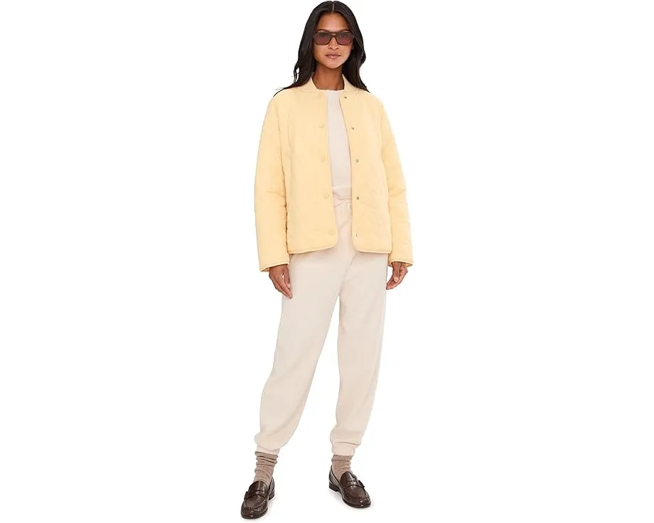 Куртка Varley Luca стеганая с застежкой на пуговицы-кнопки