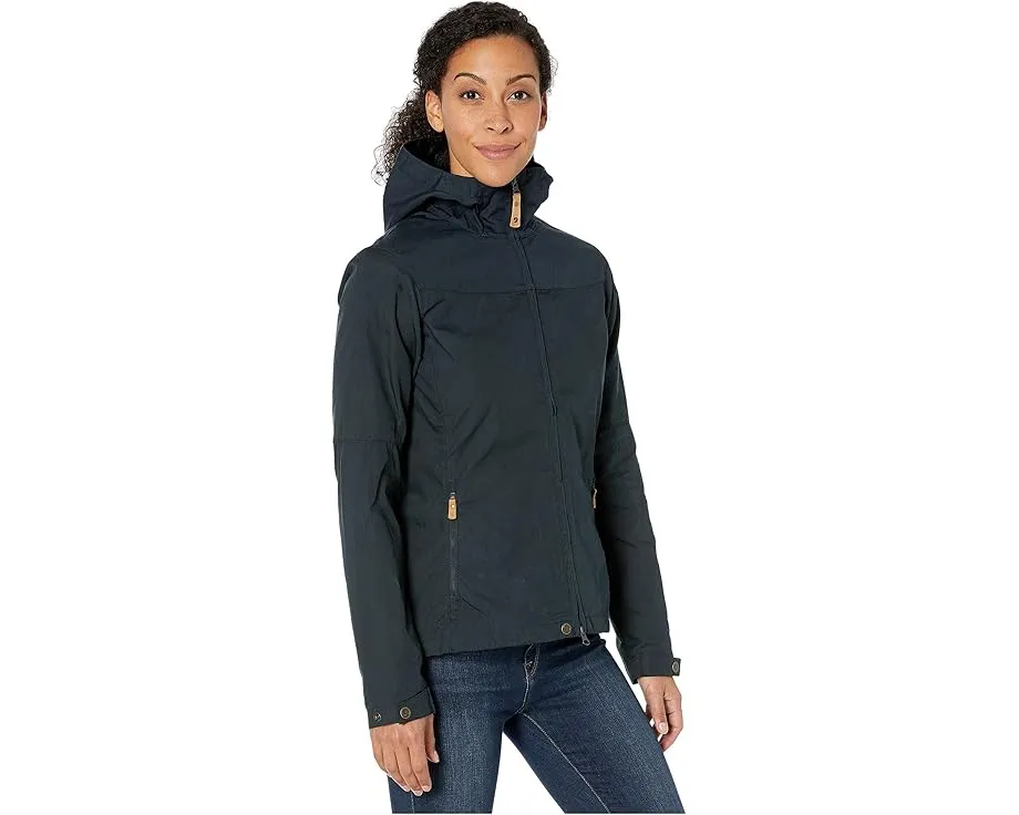 Fjällräven куртка Stina из ткани G-1000 с вертикальными карманами