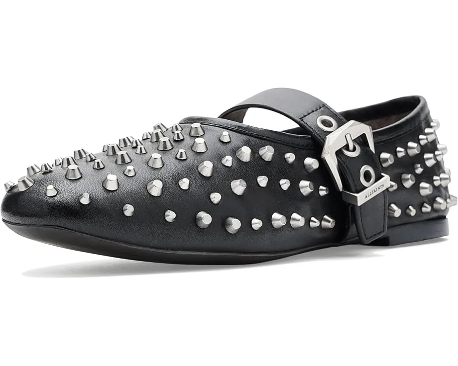 Туфли AllSaints Sabine с декоративными заклепками и квадратным носком