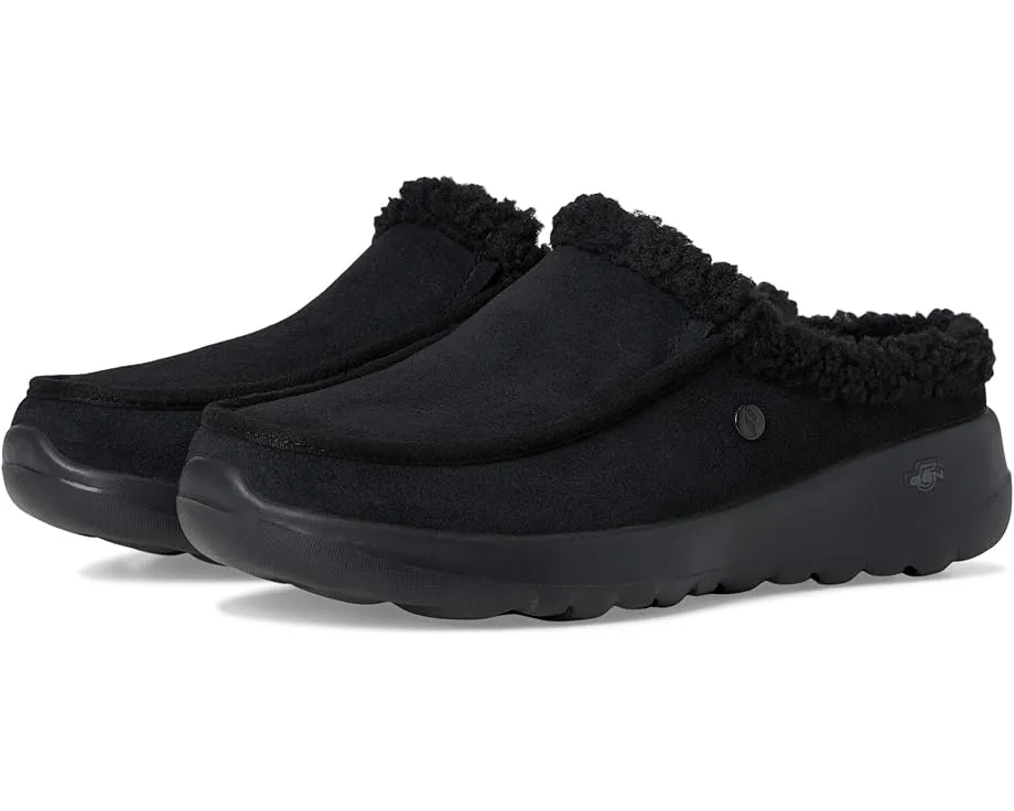 Домашние тапочки SKECHERS On-the-go Joy из замши с мысом мокасин