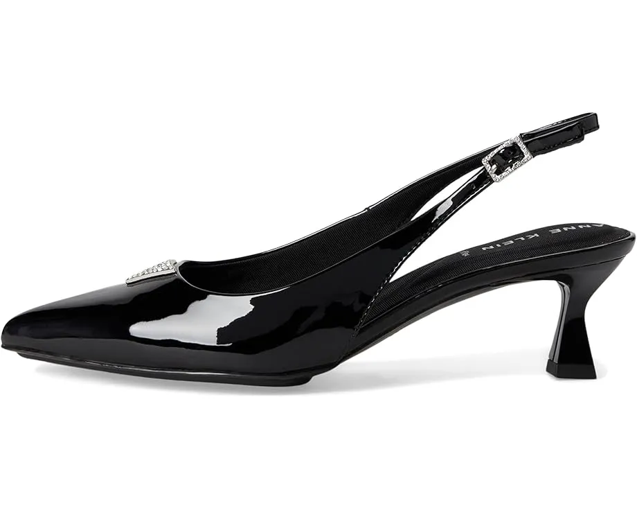 Туфли Anne Klein Iset на низком каблуке с кристаллами и ремешком