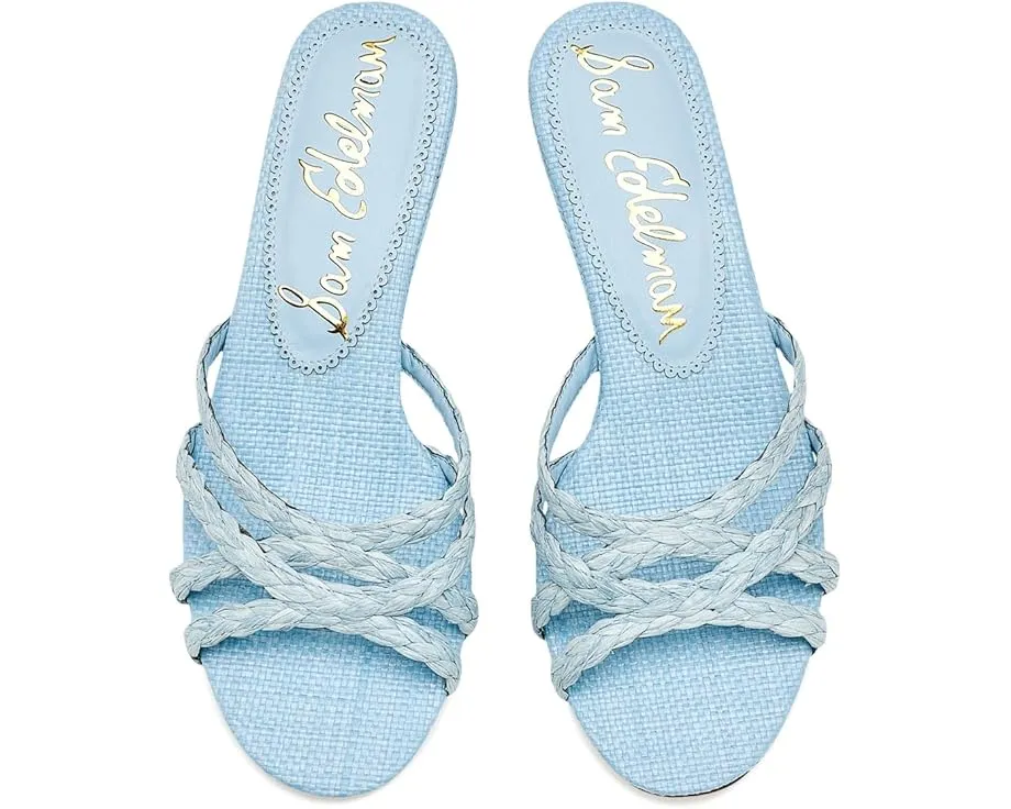 Туфли Sam Edelman Camille на низком каблуке kitten с открытым носком