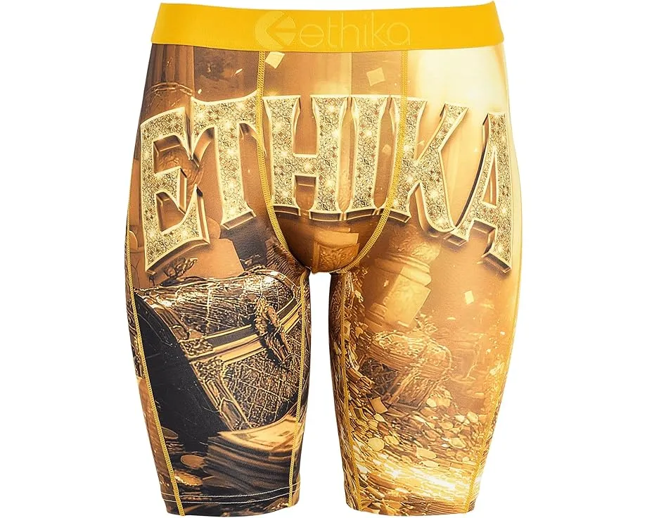 Боксеры ethika Cursed Fortune с жаккардовым поясом и принтом