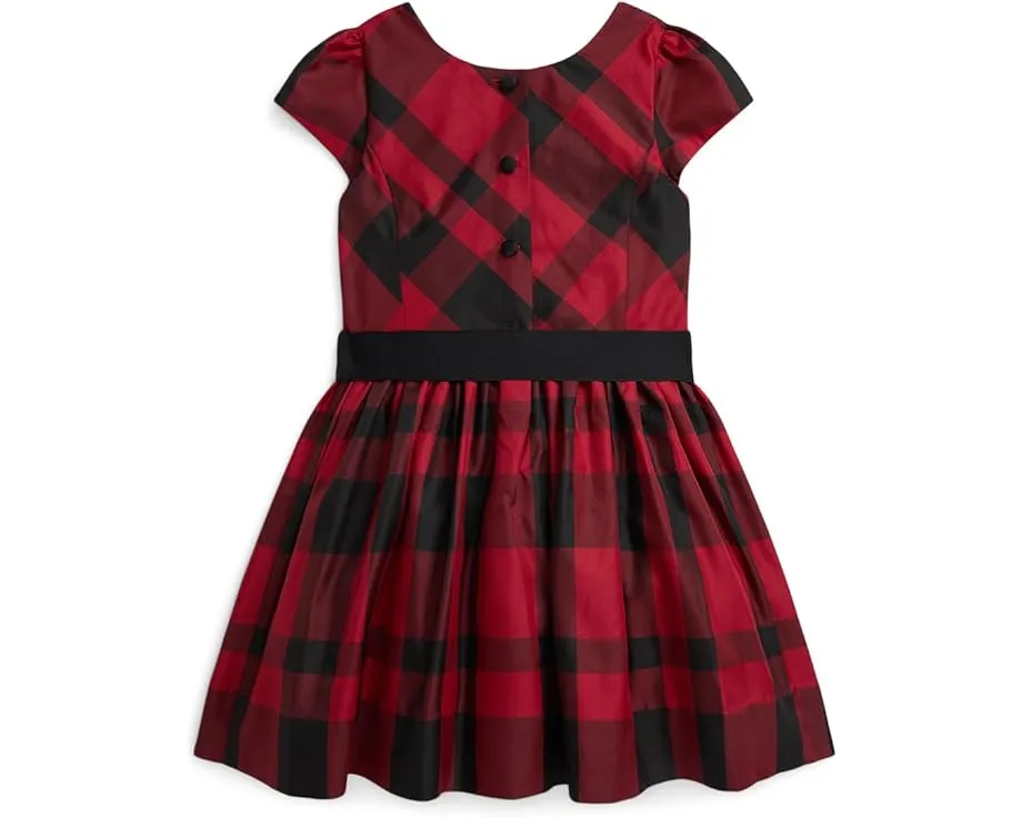Платье для девочки Polo Ralph Lauren Kids из тафты в клетку