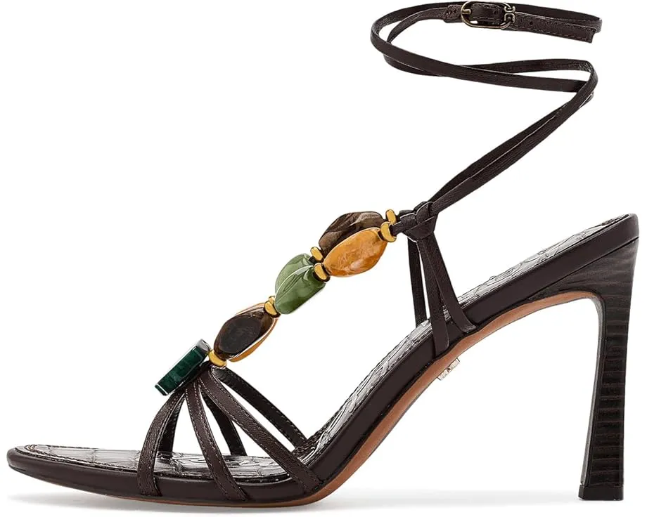 Босоножки Sam Edelman Imani на каблуке с блестящими бусинами