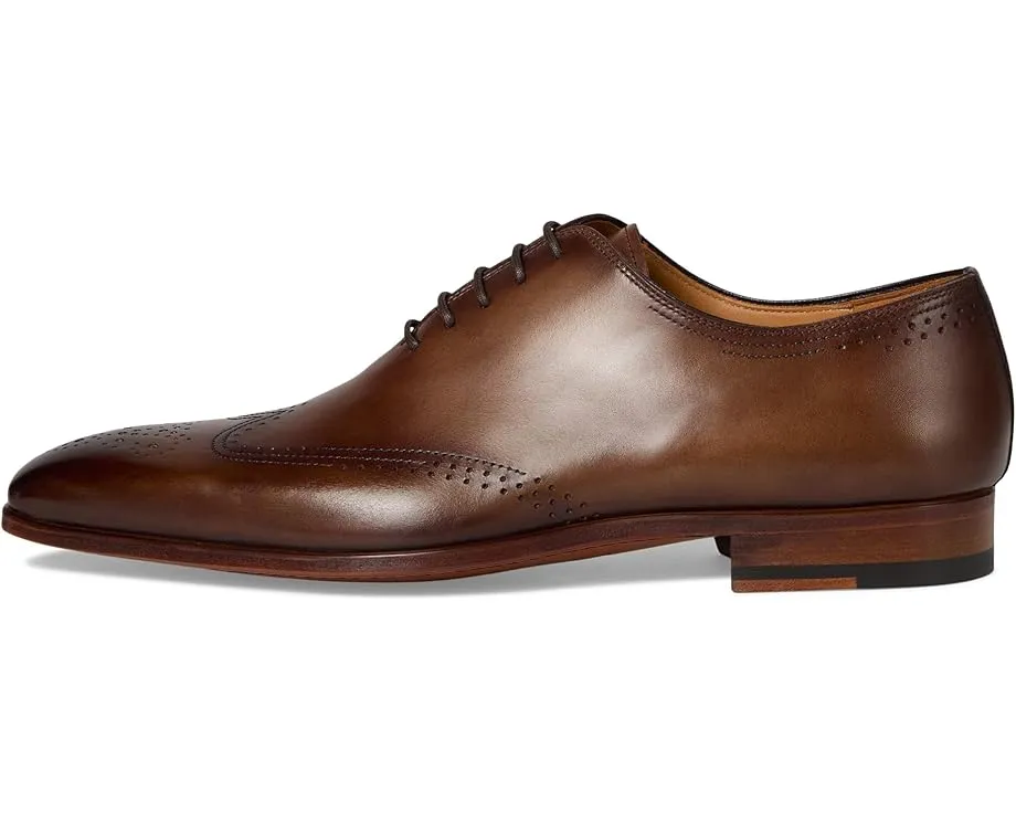 Туфли Magnanni Jonas с перфорацией wingtip и кожаной подошвой